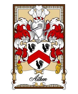 Scottish-Bookplates/A/Aitken-Crest-Coat-of-Arms
