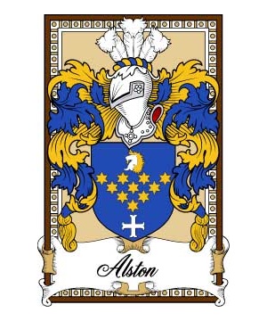 Scottish-Bookplates/A/Alston-Crest-Coat-of-Arms