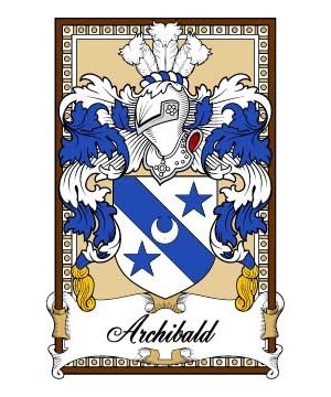 Scottish-Bookplates/A/Archibald-Crest-Coat-of-Arms