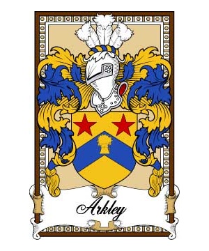 Scottish-Bookplates/A/Arkley-Crest-Coat-of-Arms