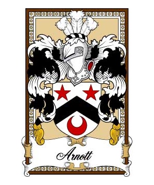 Scottish-Bookplates/A/Arnott-Crest-Coat-of-Arms