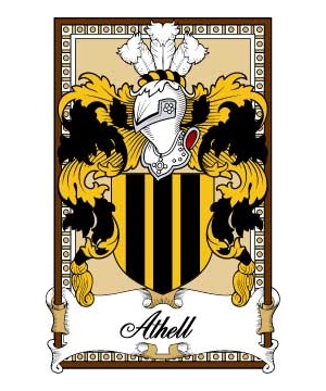 Scottish-Bookplates/A/Athell-Crest-Coat-of-Arms