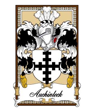 Scottish-Bookplates/A/Auchinleck-Crest-Coat-of-Arms