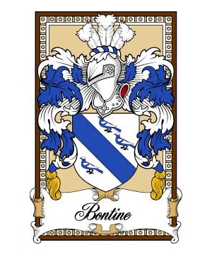 Scottish-Bookplates/B/Bontine-Crest-Coat-of-Arms