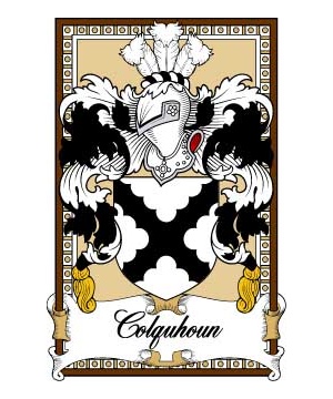 Scottish-Bookplates/C/Colquhoun-Crest-Coat-of-Arms