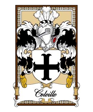 Scottish-Bookplates/C/Colville-Crest-Coat-of-Arms
