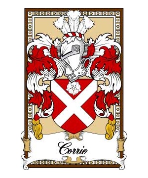 Scottish-Bookplates/C/Corrie-or-Corry-Crest-Coat-of-Arms