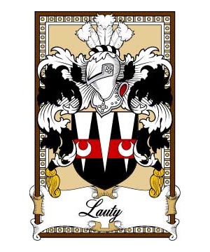 Scottish-Bookplates/L/Lauty-Crest-Coat-of-Arms