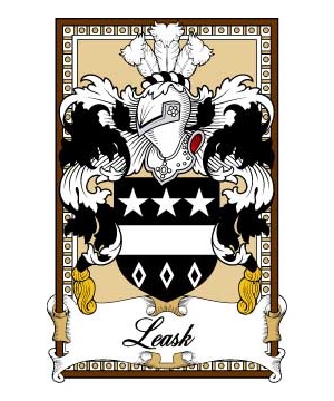 Scottish-Bookplates/L/Leask-Crest-Coat-of-Arms