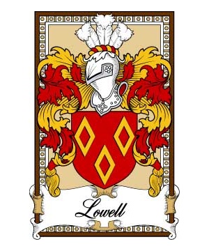 Scottish-Bookplates/L/Lowell-Crest-Coat-of-Arms