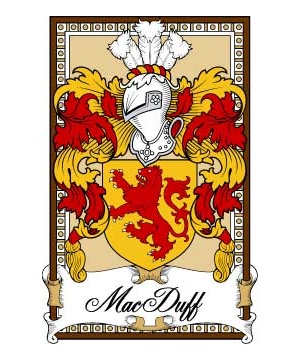 Scottish-Bookplates/M/MacDuff-(Earl-of-Fife)-Crest-Coat-of-Arms