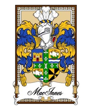 Scottish-Bookplates/M/MacInnes-Crest-Coat-of-Arms