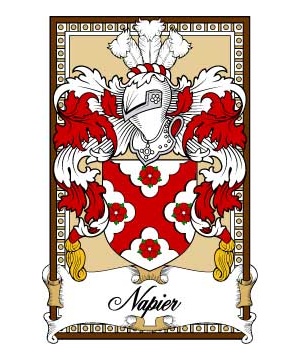 Scottish-Bookplates/N/Napier-Crest-Coat-of-Arms