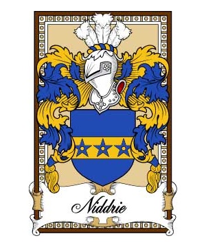 Scottish-Bookplates/N/Niddrie-Crest-Coat-of-Arms
