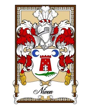 Scottish-Bookplates/N/Niven-Crest-Coat-of-Arms