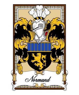 Scottish-Bookplates/N/Normand-Crest-Coat-of-Arms