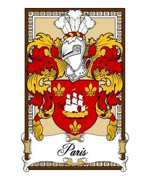 Scottish-Bookplates/P/Paris-(ref-Burkes)-Crest-Coat-of-Arms