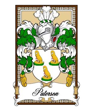 Scottish-Bookplates/P/Paterson-(Fife)-Crest-Coat-of-Arms