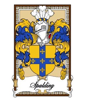Scottish-Bookplates/S/Spalding-(Scotland-1685)-Crest-Coat-of-Arms