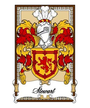 Scottish-Bookplates/S/Stewart-or-Stuart-II-Crest-Coat-of-Arms