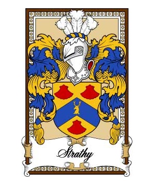 Scottish-Bookplates/S/Strathy-(Canada-from-Scotland)-Crest-Coat-of-Arms