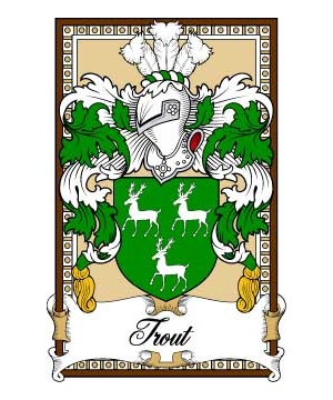 Scottish-Bookplates/T/Trout-(Aberdeen)-Crest-Coat-of-Arms
