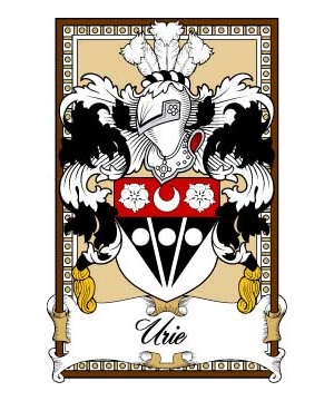 Scottish-Bookplates/U/Urie-Crest-Coat-of-Arms