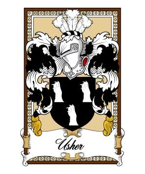 Scottish-Bookplates/U/Usher-(ref-Berry)-Crest-Coat-of-Arms
