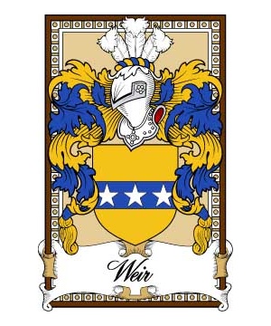 Scottish-Bookplates/W/Weir-(Lanark)-Crest-Coat-of-Arms