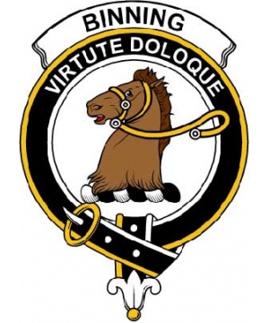 Scottish-Clan/Binning-(of-Wallifoord)-Clan-Badge