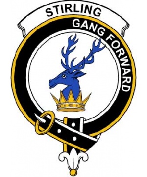 Scottish-Clan/Stirling-(of-Cadder-Present-Chief)-Clan-Badge