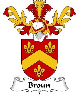 Scottish/B/Broun-or-Brown-Crest-Coat-of-Arms