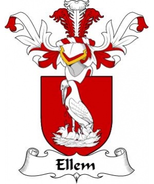 Scottish/E/Ellem-or-Elm-Crest-Coat-of-Arms