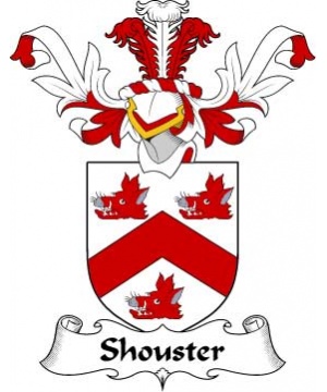 Scottish/S/Shouster-or-Shuster-Crest-Coat-of-Arms