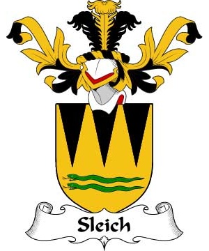 Scottish/S/Sleich-Crest-Coat-of-Arms