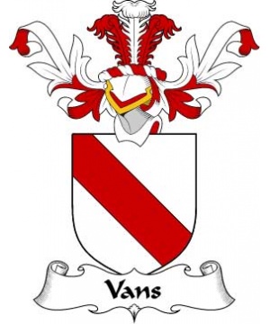 Scottish/V/Vans-or-Vaus-Crest-Coat-of-Arms