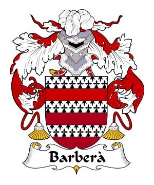 Spanish/B/Barbera-or-Barbes-Crest-Coat-of-Arms