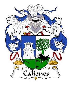 Spanish/C/Calienes-Crest-Coat-of-Arms