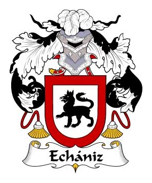 Spanish/E/Echaniz-Crest-Coat-of-Arms
