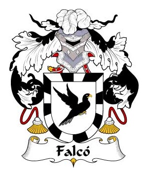 Spanish/F/Falco-or-Falcon-Crest-Coat-of-Arms