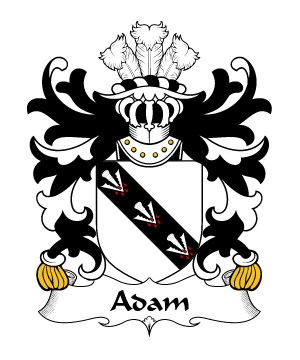 Welsh/A/Adam-(AB-IFOR-OF-GWENT)-Crest-Coat-of-Arms