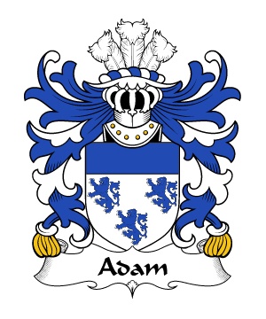 Welsh/A/Adam-(AP-HYWEL)-Crest-Coat-of-Arms