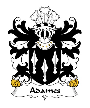 Welsh/A/Adames-(of-Cardiganshire)-Crest-Coat-of-Arms