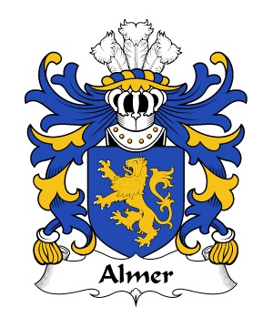 Welsh/A/Almer-(of-Pant-locyn-Denbighshire)-Crest-Coat-of-Arms