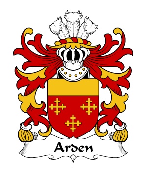 Welsh/A/Arden-(Sir-John-of-Cheshire)-Crest-Coat-of-Arms