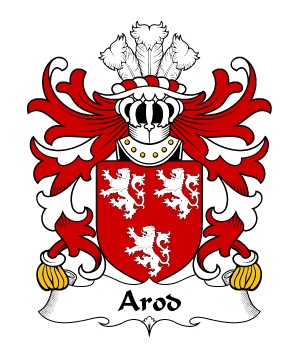 Welsh/A/Arod-(ap-Owain-ab-Edwin-ap-Gronwy)-Crest-Coat-of-Arms