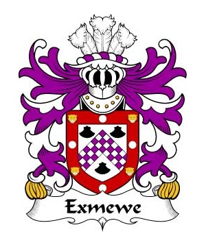 Welsh/E/Exmewe-(of-Ruthin-Denbighshire)-Crest-Coat-of-Arms