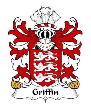 Welsh/G/Griffin-(Prince-of-North-Wales)-Crest-Coat-of-Arms