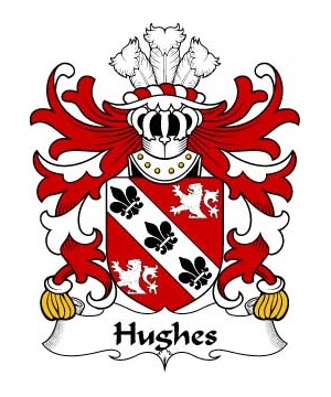 Welsh/H/Hughes-(Desc.-from-Hughes-of-Caernarfon)-Crest-Coat-of-Arms