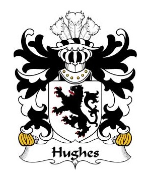 Welsh/H/Hughes-(of-Gwerclas-Merionethshire)-Crest-Coat-of-Arms
